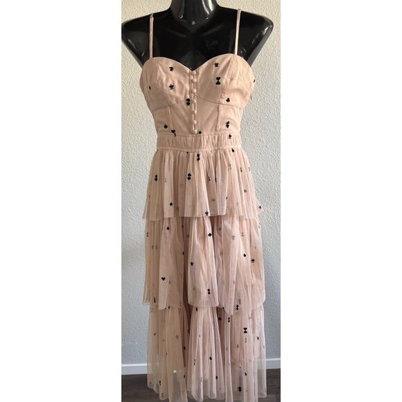 Maeve Tiered Tulle Dress XXSP - Picture 1 of 11